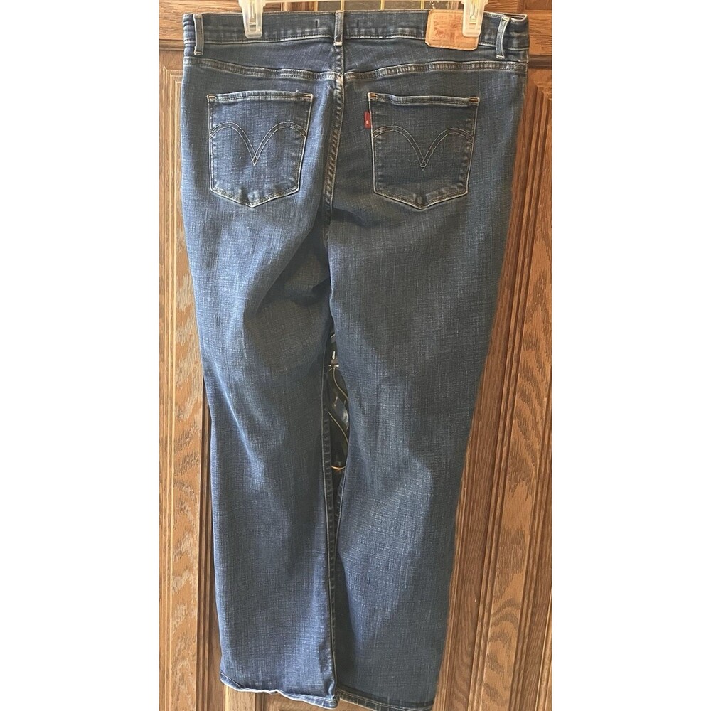 Levi's Jeans Women Size 31 (31x29) Blue Classic Boot Denim - Picture 3 of 16